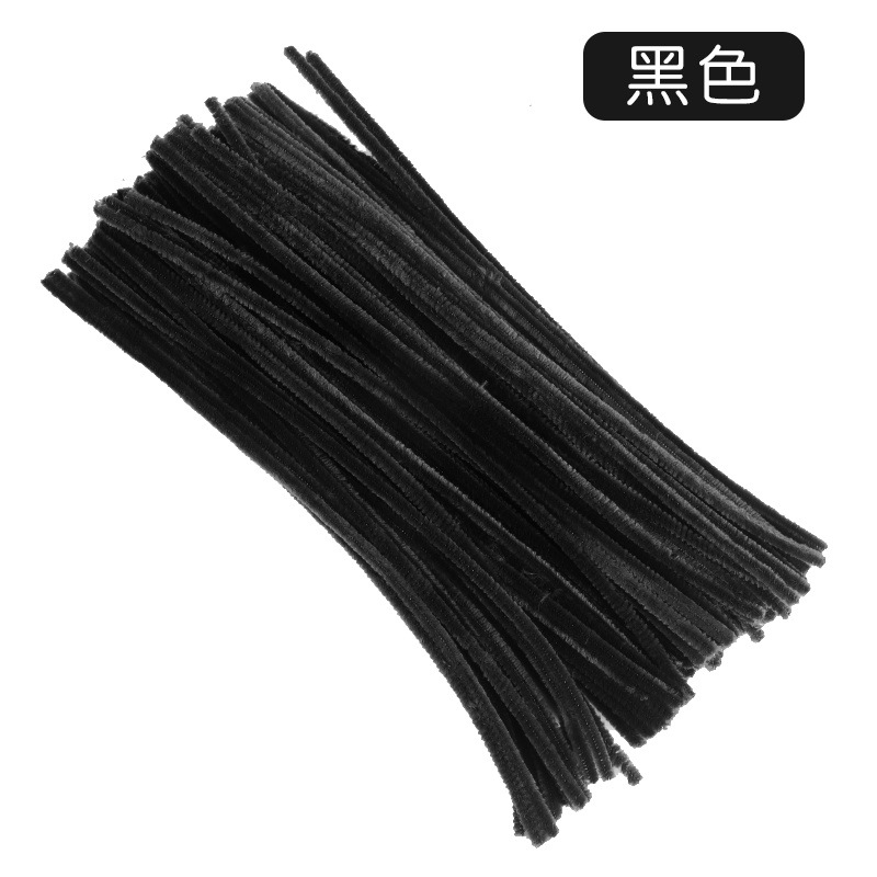 Picture of Children's puzzle twist bar environmental protection color wool wool root plush DIY kindergarten handmade beautiful Labor materials