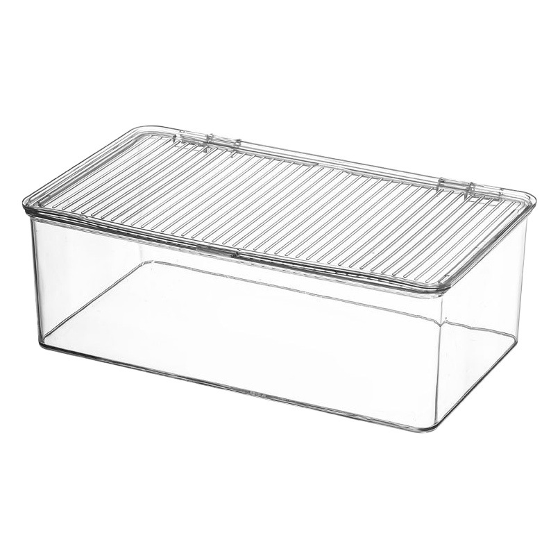 Barji storage box transparent acrylic Journal peripheral badge brooch finishing display stand anime millet storage rack