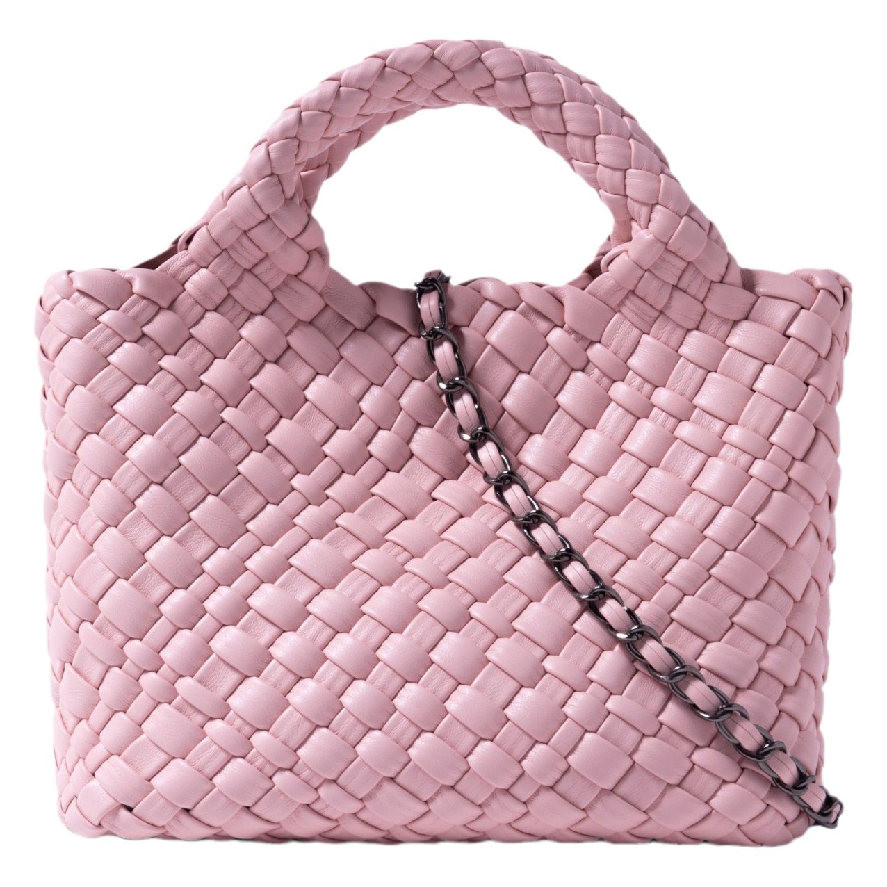 High-End Woven Handmade Mini Bag Satchel Bucket Bag 2025 New Cute Vegetable Basket Crossbody Bag
