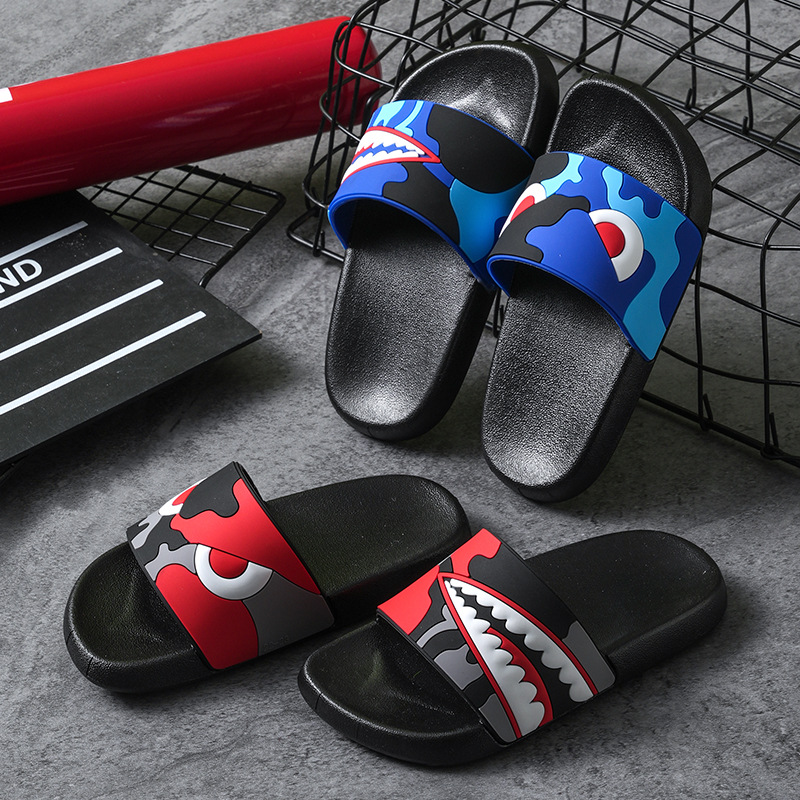 Children's Slippers Summer Non-slip Soft Bottom Cartoon Cute Baby Boys and Girls Baby Slippers [Hot Sale]]