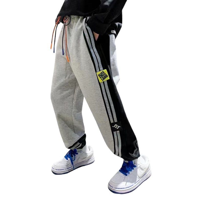 Children's Wear Boys' Autumn Pants Spring and Autumn 2024 New Children's Workwear Pants Fried Street Trousers Trendy Cross-border