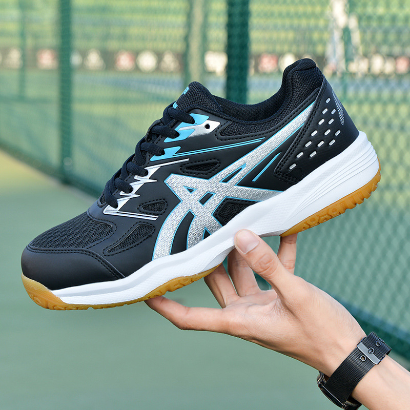 Summer Kidsren's Badminton Shoes, Boys, Teenagers and Students, Breathable Mesh Training Shoes, Non-Slip Shock-Absorbing Sports Shoes