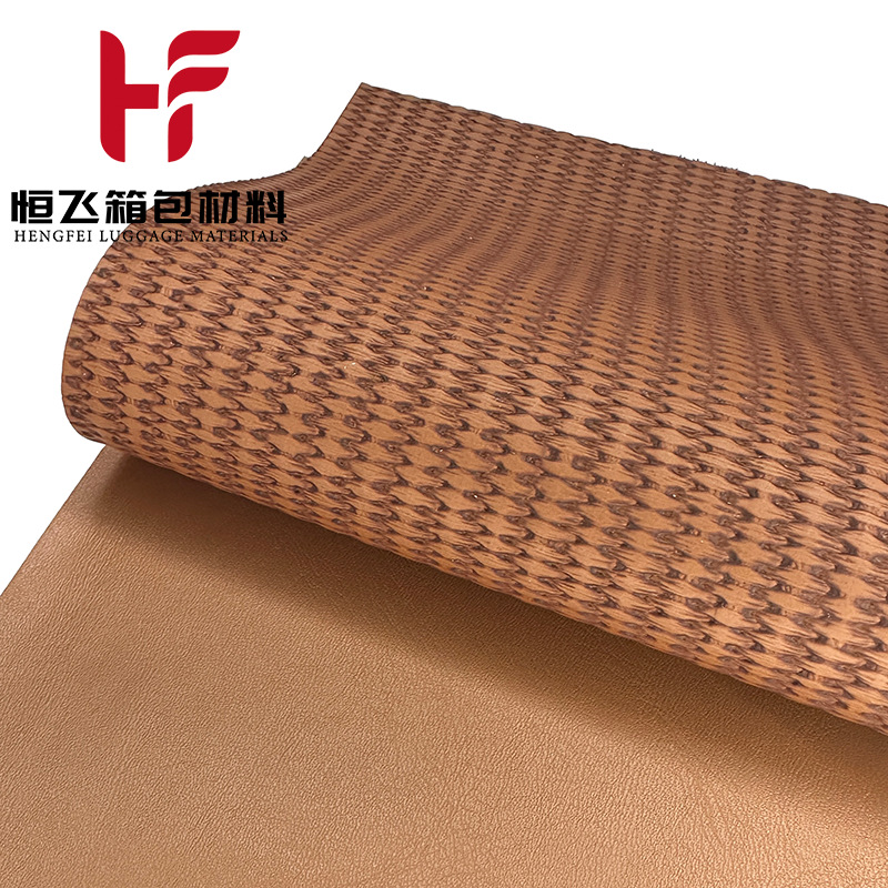 Spot New 1.0 Thick Stereo Embossed Pattern Series Semi-Pu Leather Luggage Handbags Sofa Leather Goods Artificial Leather