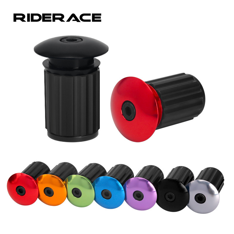 Bicycle Handlebar Blocking Personality Handlebar Cap Mountain Bike Road Bike Handlebar Expansion Lock Plug Accessories