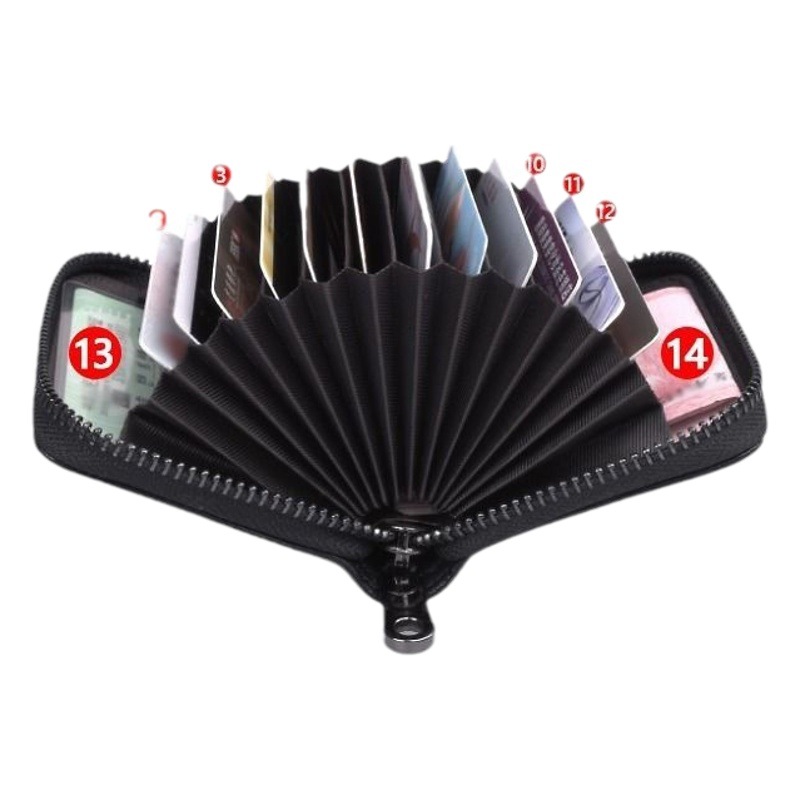 Organ Card Holder, Credit Card Holder, Anti-Magnetic Card Holder, Multi-Card Slot Card Holder for Women, Driver's License Holder, Bank Card, Bus Card