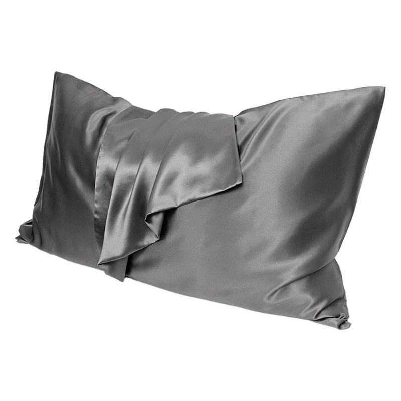 Suzhou silk factory 19 m double-sided silk pillowcase envelope side opening 100% mulberry silk cross-border foreign trade