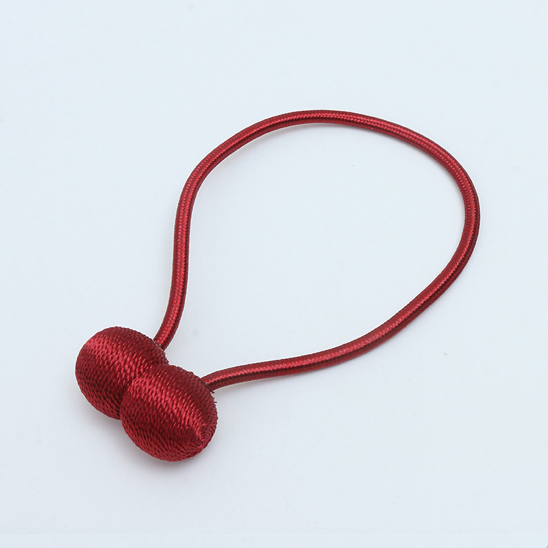 Picture of Curtain Straps Wholesale Cross-Border Punch-Free Headphone Magnetic Curtain Straps Oxford Curtain Buckle Drawstring Accessories