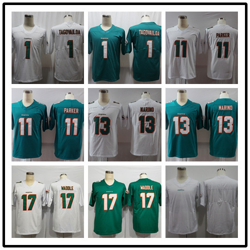 American Rugby Dolphins Dolphins 1#11#13#17 TAGOVAILOA Legendary Second Generation Jersey