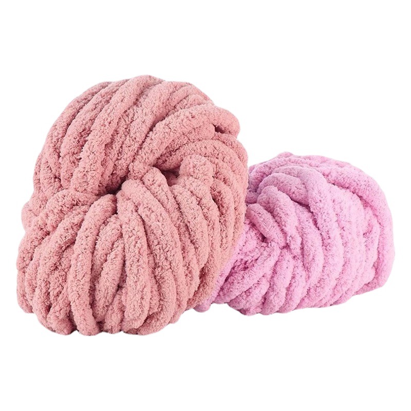Cat's Tail Extra Thick Ice Threadline Five-Finger Knit Scarf DIY Material Bag Blanket Cat's Nest Cushion Super Thick Wool Needle