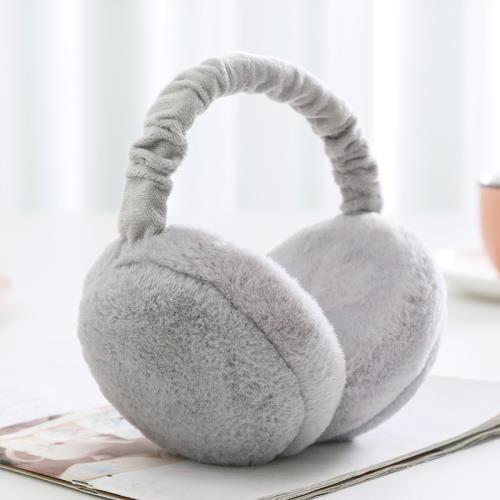 Picture of Plush earmuffs winter women's fashion winter warm Earmuffs Ear protection earmuffs foldable anti-freezing earmuffs for students 2