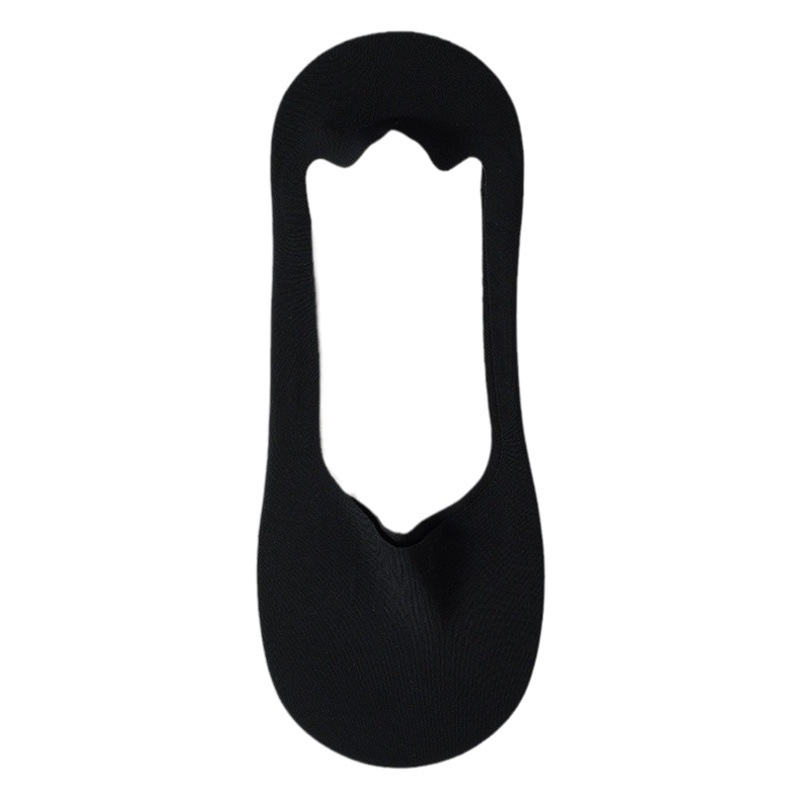 Boat socks men's summer ice silk thin men's cotton bottom shallow invisible socks breathable sweat-absorbent deodorant non-slip socks
