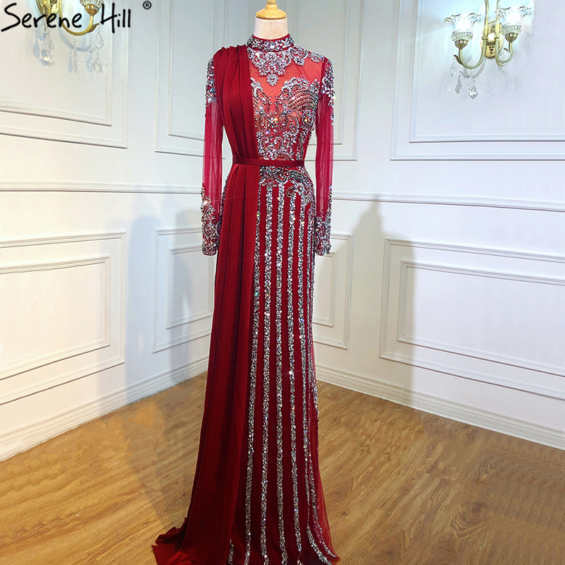 2023 new gray belt fishtail slim banquet Annual Meeting Host Fashion atmosphere evening dress dress LA70199