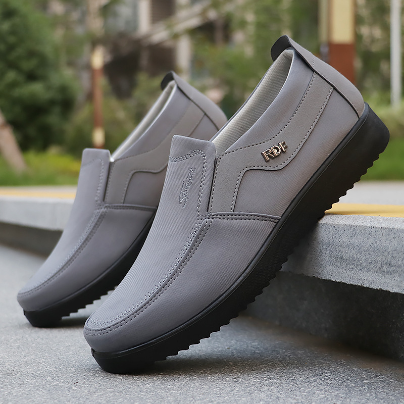 Picture of Factory wholesale plus size polyurethane cloth shoes old Beijing cloth shoes waterproof wear-resistant lightweight one-foot casual shoes for the elderly