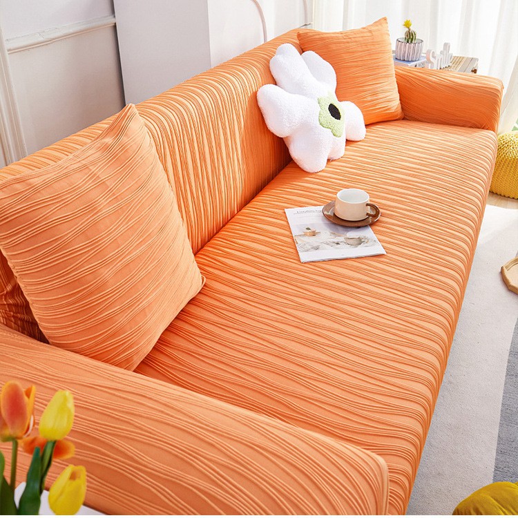 Picture of Carefully Selected New Ice Silk Sofa Cover, All-Inclusive Universal Cover, Universal Summer Elastic Lazy Sofa Cover, Anti-Cat Scratch