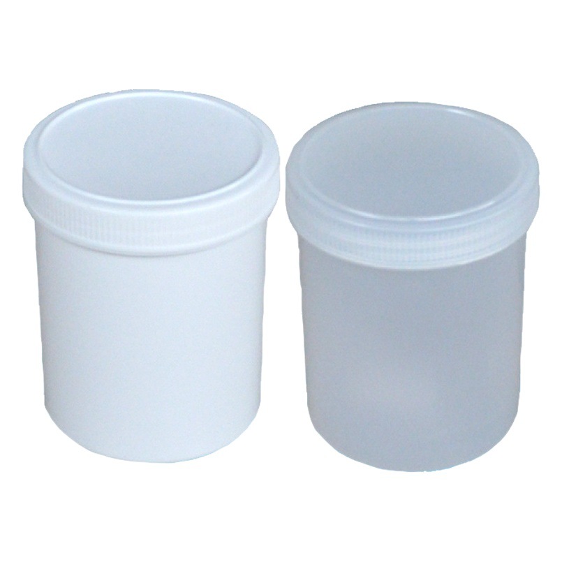 Manufacturer's Special Ink Wholesale Pp Bottle Chemical 500ml Plastic Bottle Powder Bottle Wide Mouth Bottle Packaging Plastic Products