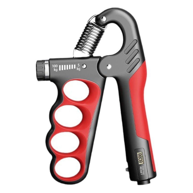 Picture of Electronic counting grip arm strength fitness device rehabilitation training trainer five finger grip wholesale