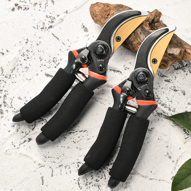 German K5 Powerful Gardening Scissors Stainless Steel Labor-Saving and Convenient Pruning Fruit Tree Thick Branch Branch Special Scissors Sharp Tool