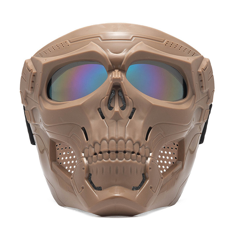 Picture of Off-Road Motorcycle Goggles Sports Cycling Harley Goggles Hood Motorcycle Cycling Goggles Tactical Helmet