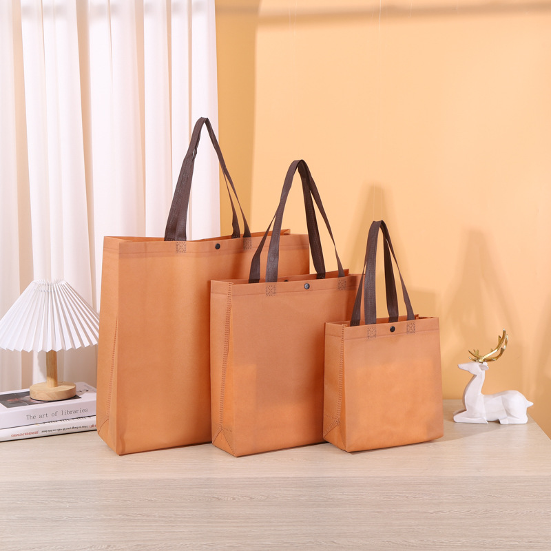 Picture of Customized Non-Woven Fabric Tote Bags for Women's Clothing Stores, Small Batch Logo Printing, Eco-Friendly Non-Woven Bags