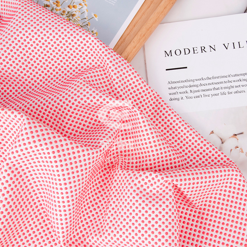 Picture of pvc red polka dot non-slip gloves fabric sofa mattress home dispensing tape car seat cushion anti-slip fabric