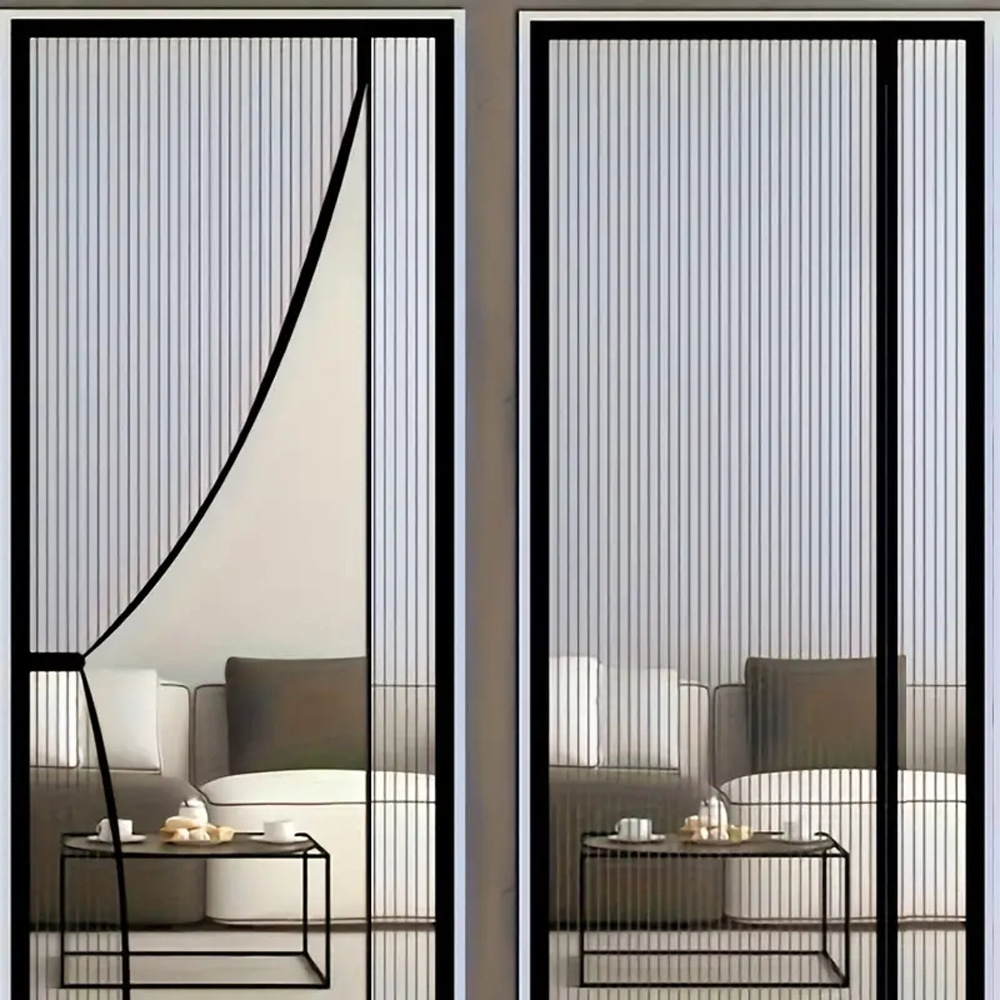Door Curtain Magnetic Anti-mosquito Door Curtain Screen Door Window Anti-mosquito Door Curtain Punch-free Door Curtain Bedroom Shelter Curtain Door Curtain Summer