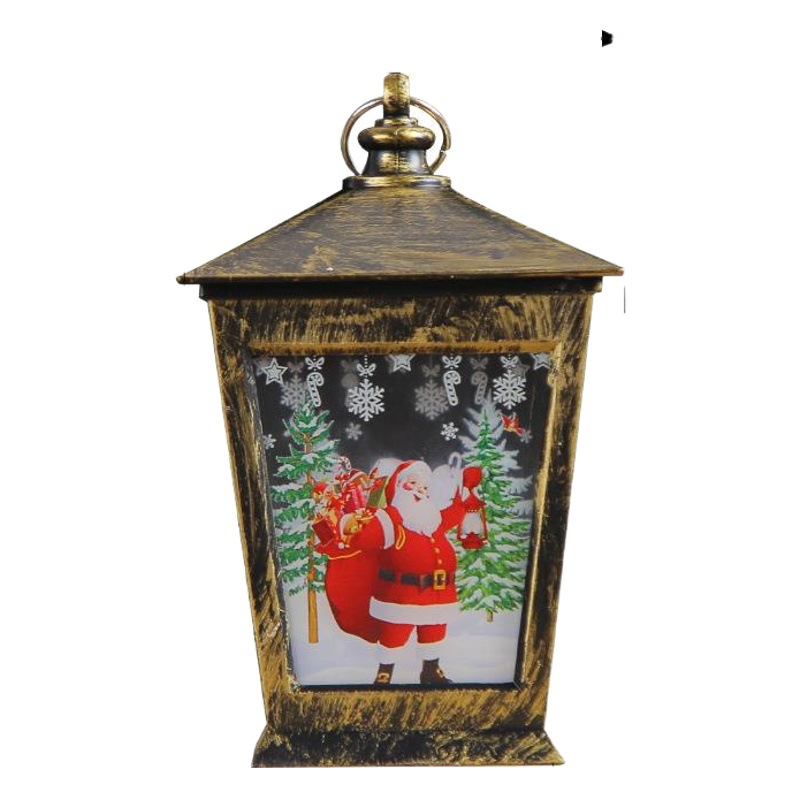 Christmas house wind lamp cute girl Christmas night light portable atmosphere lamp desktop decoration decoration wholesale