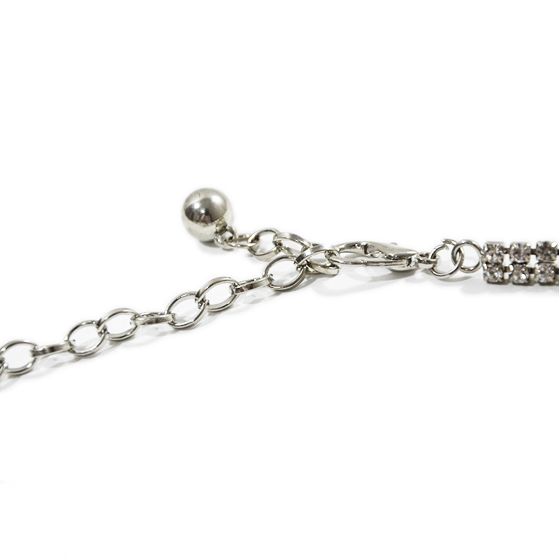 Picture of Cross-border Hot Selling Waist Jewelry Diamond-studded Fashion Simple Rhinestone Lengthened Chain Body Chain Waist Chain Straight Hair