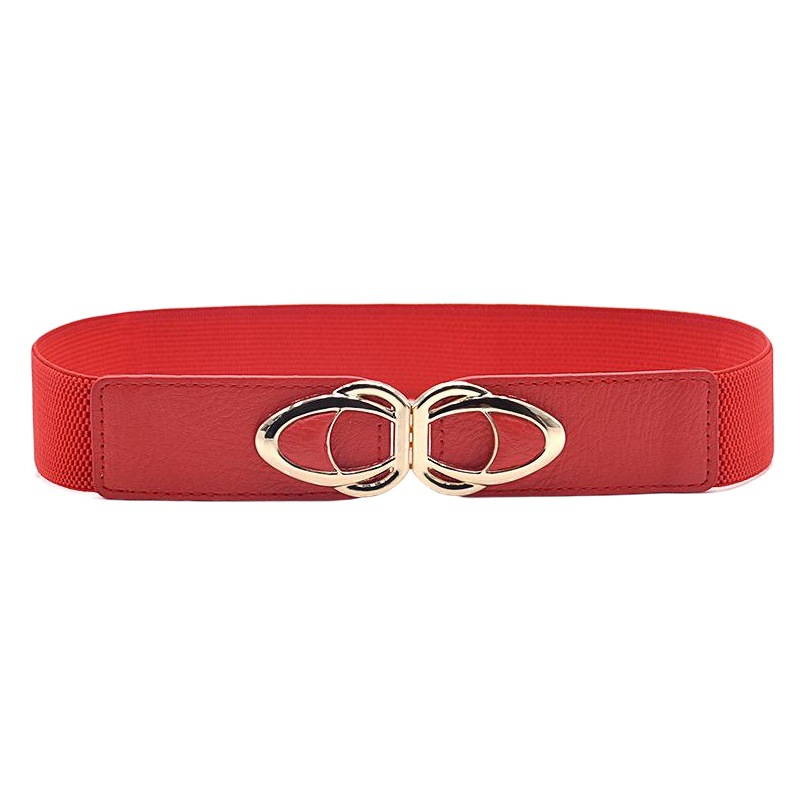 Wide Belt Women's Decorative Sweater with Skirt Genuine Leather Belt Simple All-match Coat Belt Waist Elastic Waist Cover Women's Wide