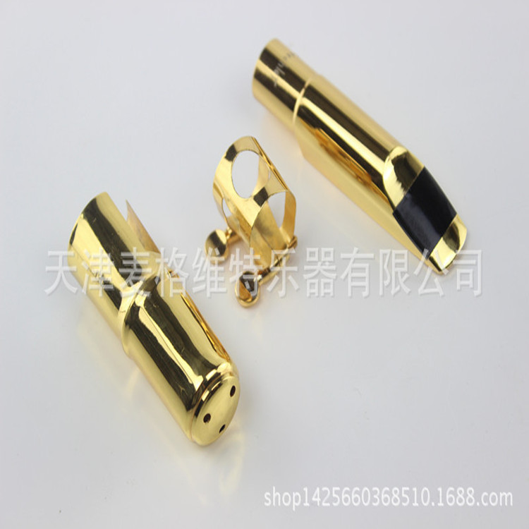 Picture of Wholesale metal flute head treble/alto flute head tenor saxophone metal flute head instrument flute head