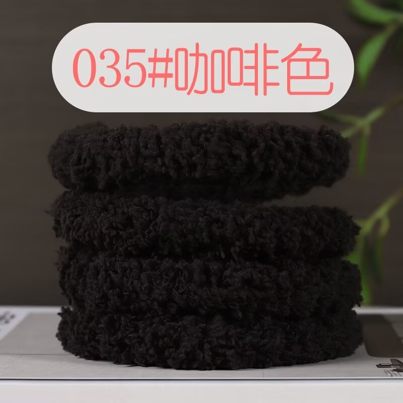 Picture of 15mm coral fleece twist bar super thick super dense handmade diy material bag puppy cat rabbit wool top