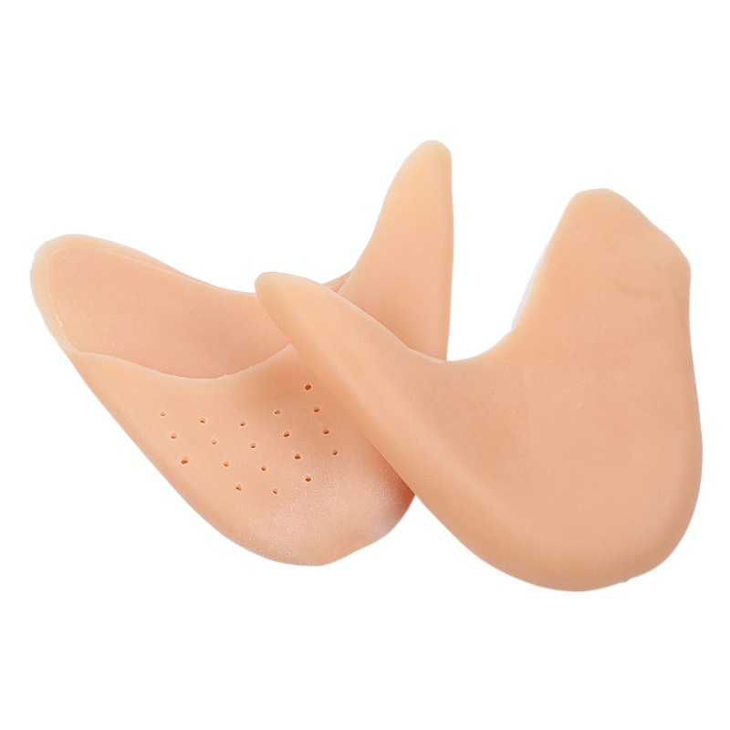 Toe Protector, Toe Sleeve, Silicone Protective Sleeve with Holes, Thickened, Ultra-Soft, Comfortable, Anti-Wear, Breathable