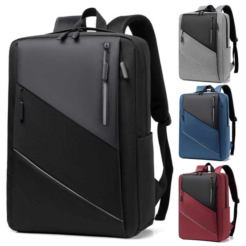 Computer bag business casual simple waterproof backpack lightweight multi-functional business trip commuter travel backpack