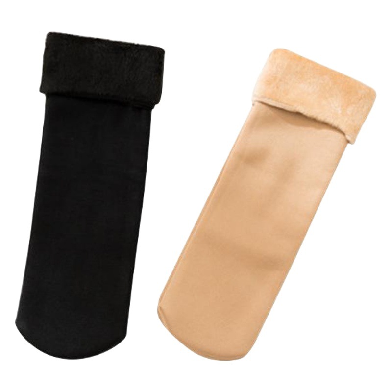 Snow socks women's floor socks plus velvet padded warm socks men's and women's tube pulled socks pregnant women sleep socks manufacturers wholesale