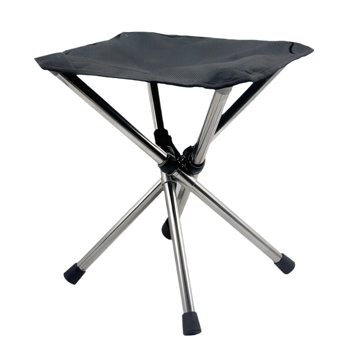 Picture of Factory wholesale outdoor retractable folding stool portable Mazar stool camping chair stainless steel folding fishing stool