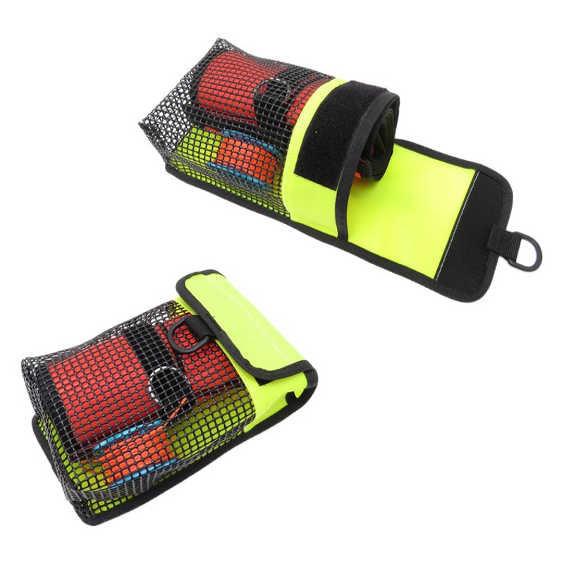 Diving back flying side hanging BCD with elephant pull buoy SMB storage bag wire wheel hanging bag flow hook flashlight mesh bag