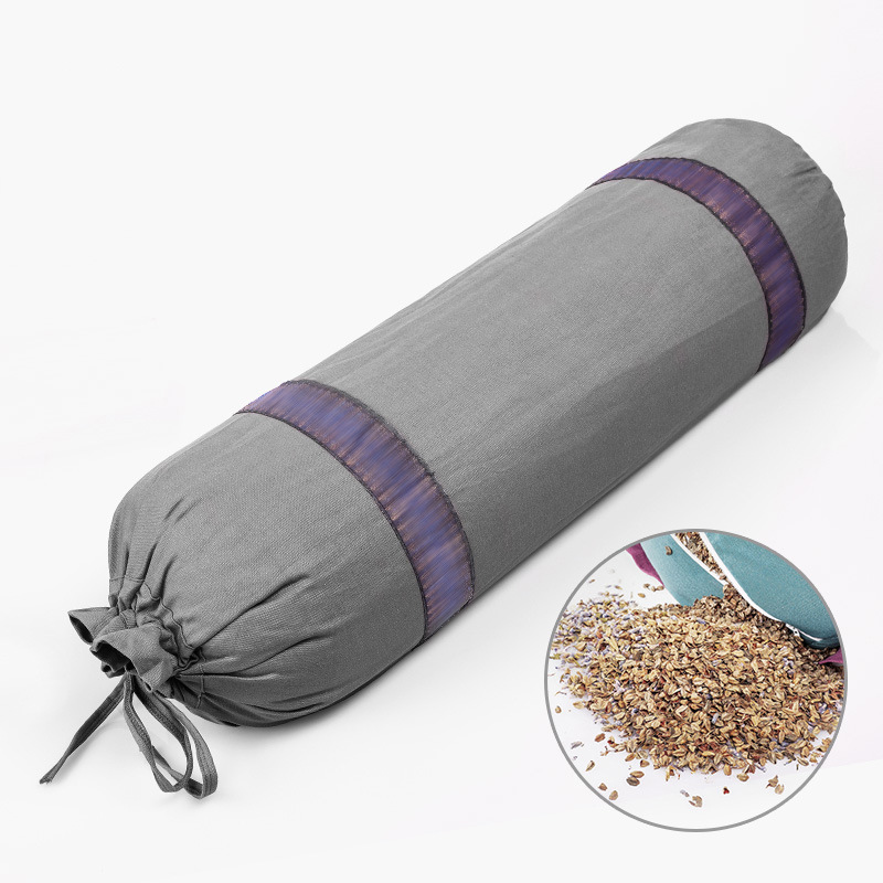 Picture of Yoga Pillow, Professional Iyengar Assistive Device, Yoga High-Elastic Shoulder Inversion Pad, Yin Yoga Pillow, Buckwheat Shell Pillow