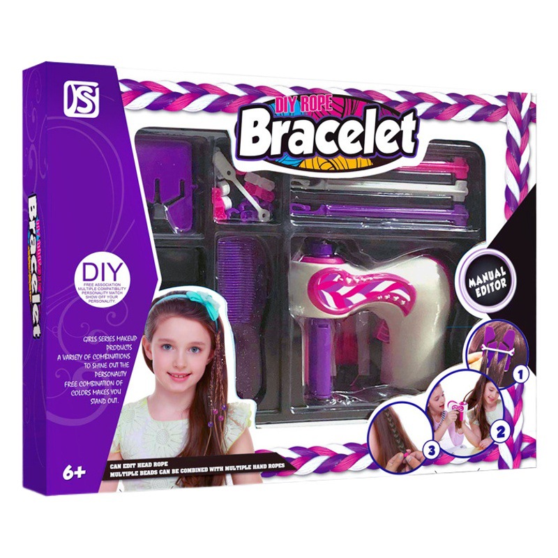 Cross-border Children's Electric Magic Hair Braiding Machine Girl's DIY Braid Hairpin Makeup Hair Accessories Automatic Hair Braiding Machine