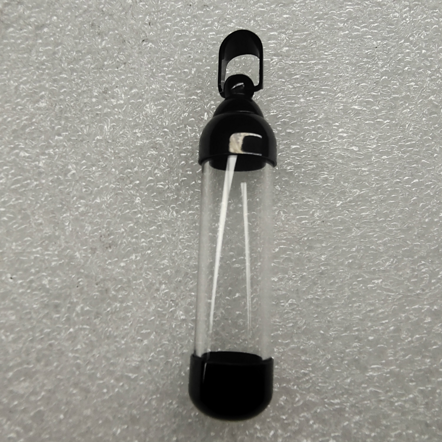 Picture of Transparent Shariputra Bottle Pendant Nepalese Gawu Box Small Empty Bottle Openable Water-proof Amulet Tube for Cinnabar