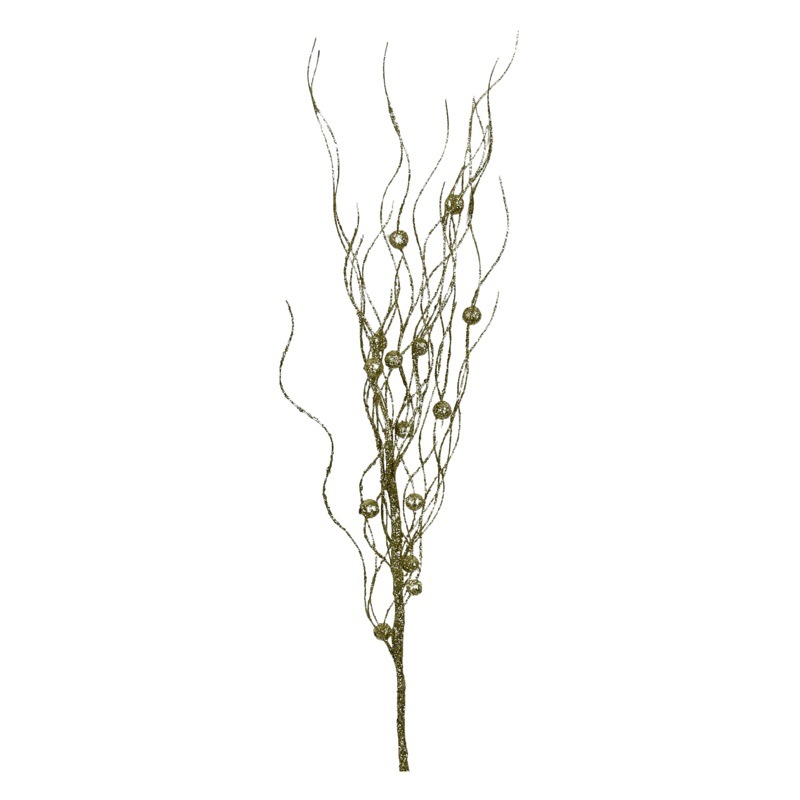 Supply of new 43cm dragon whiskers bubble gold and silver Christmas tree decoration New Year red barrel fireworks decoration foam dragon whiskers