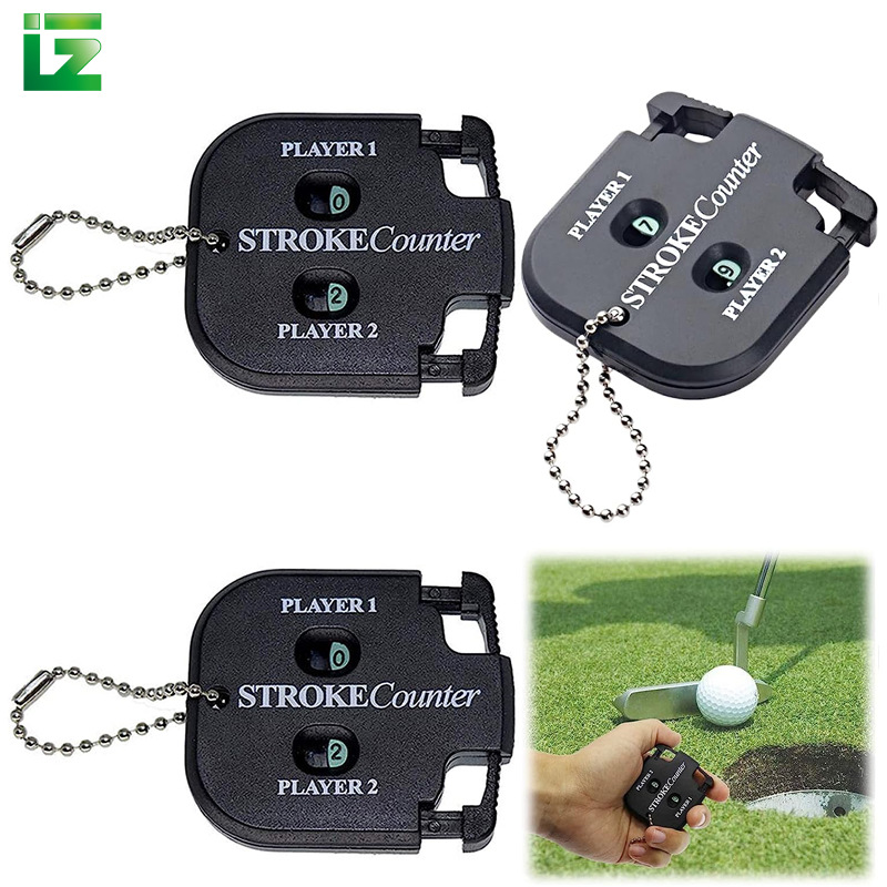 Picture of Golf two-wheel scorer manual scorer counter square scorer golf supplies