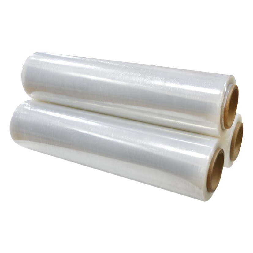 Spot Brand New Pe Stretch Film 50cm Wide Plastic Packaging Film Wholesale Packaging Stretch Film Large Roll Industrial Cling Film