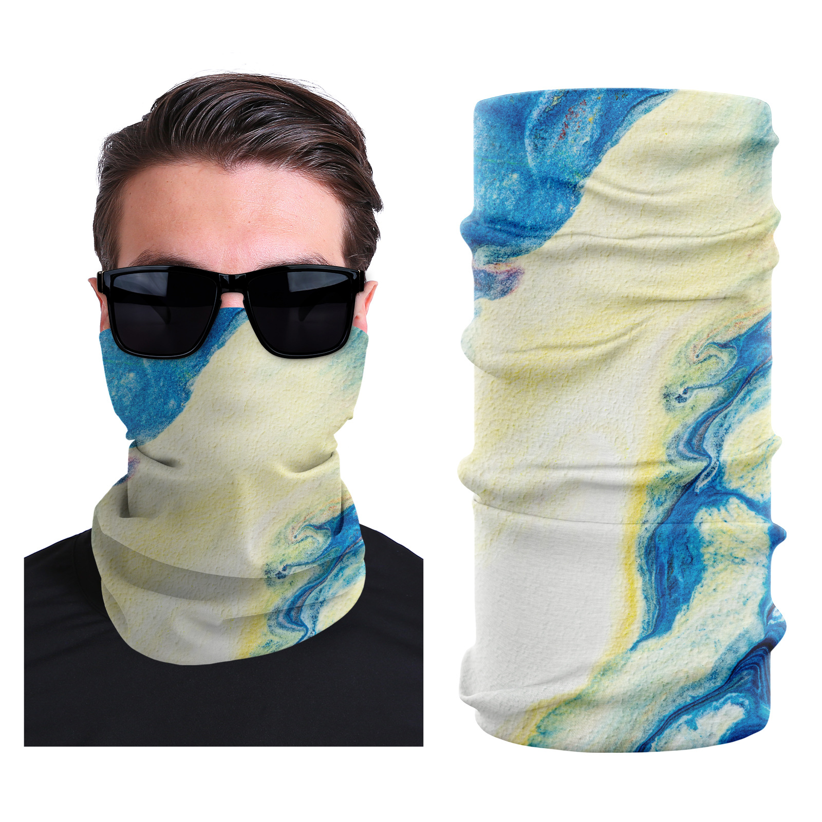 Picture of Xunhui magic scarf outdoor scarf mountaineering riding scarf high elastic seamless Ice Silk face towel cross-border bandana