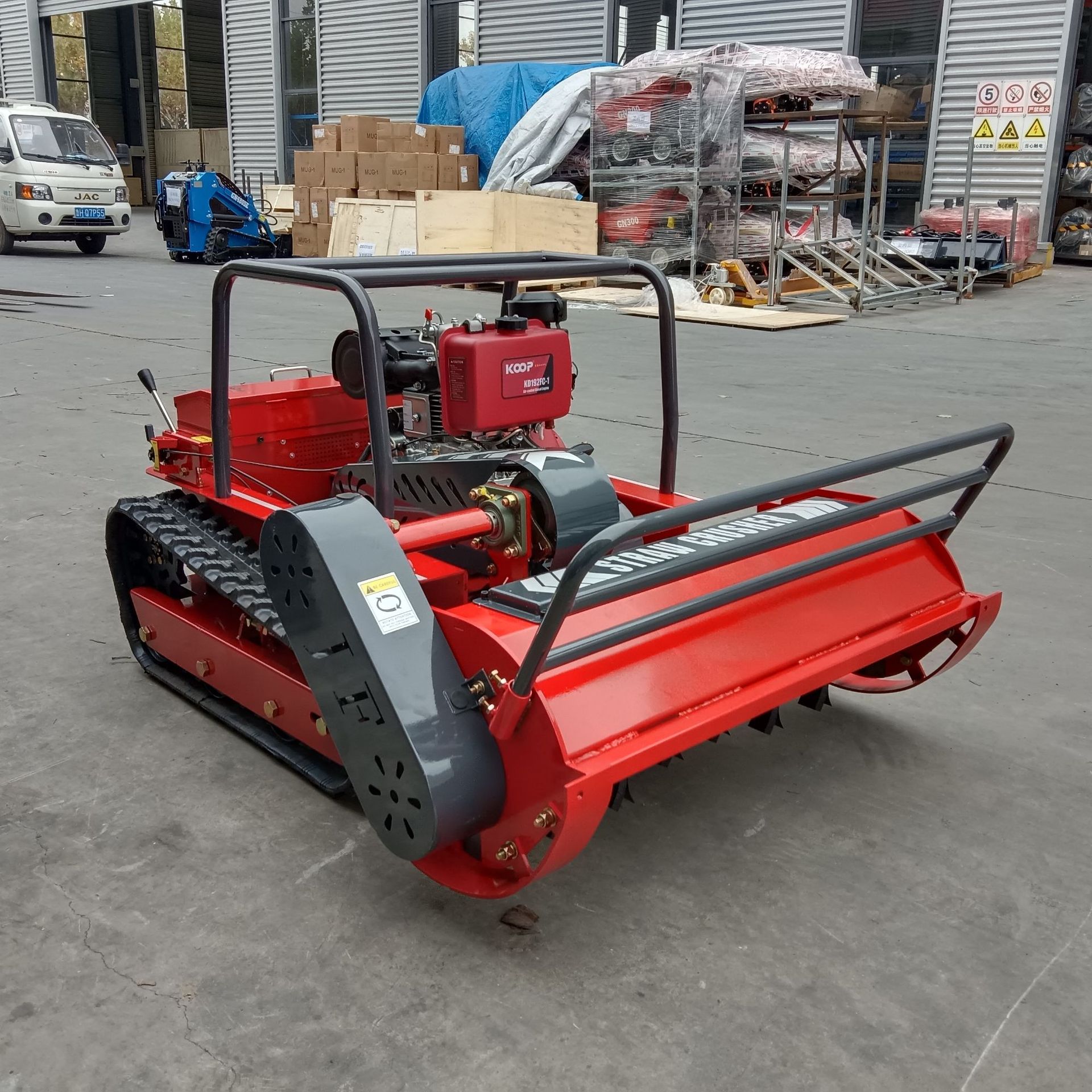 Export USA diesel powered lawn mower large area lawn trimmer Farm weed self-propelled weeder