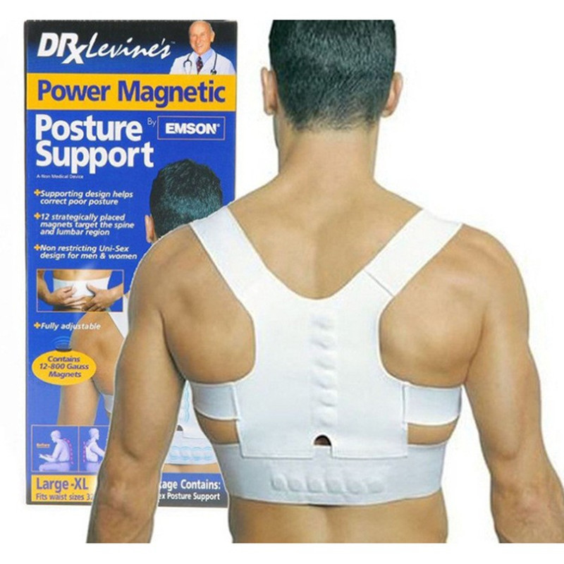 power magnetic Men's spine correction belt hunchback correction belt sitting posture correction belt strap TV products