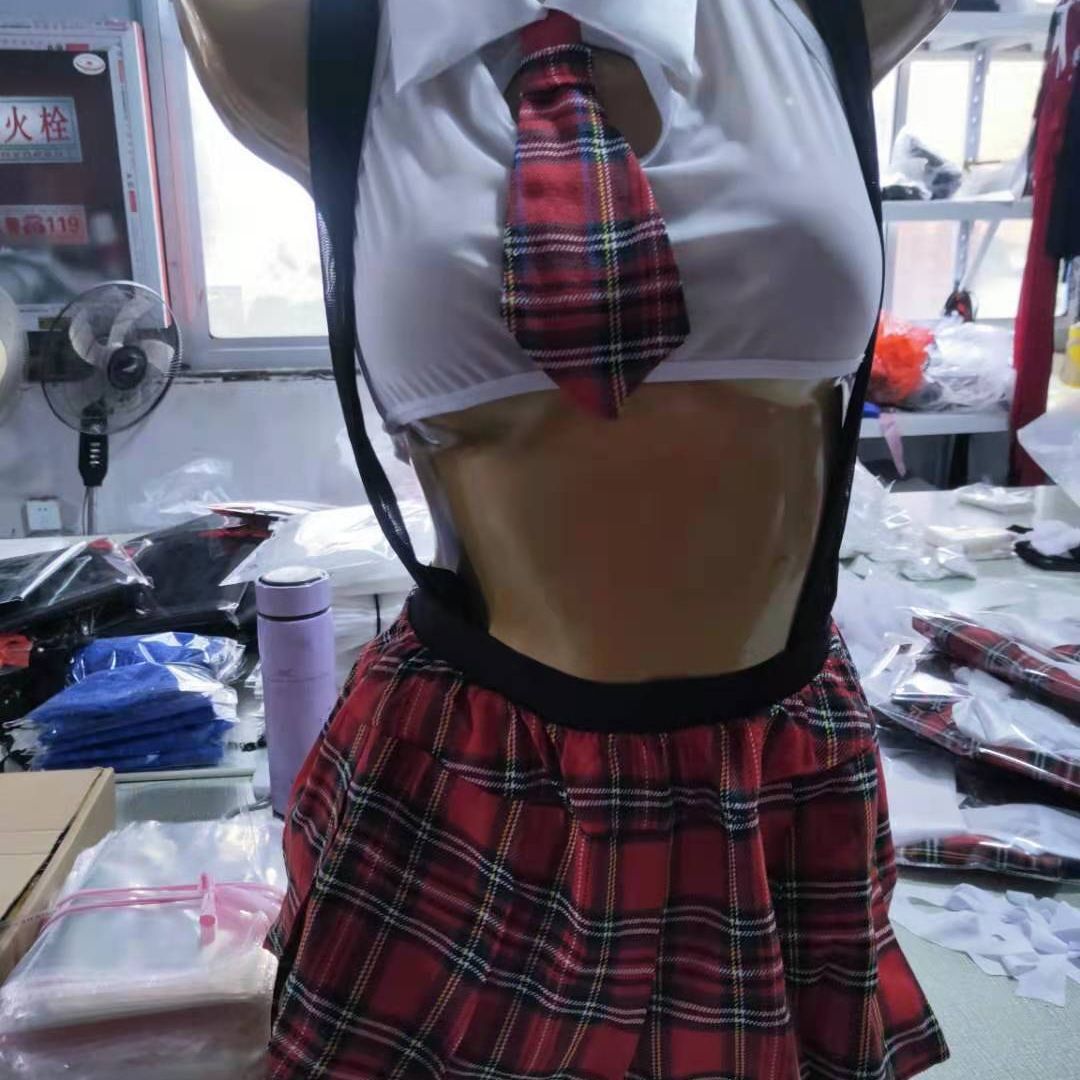 Game clothing manufacturers Halloween performance clothing European and American student uniforms temptation Halloween stage uniforms wholesale