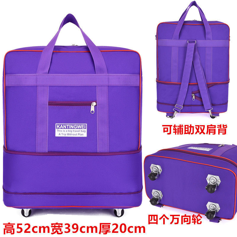 Picture of Waterproof Oxford Cloth Suitcase, Large Capacity Travel Bag, 158 Aviation Checked Bag, Overseas Moving Luggage Bag