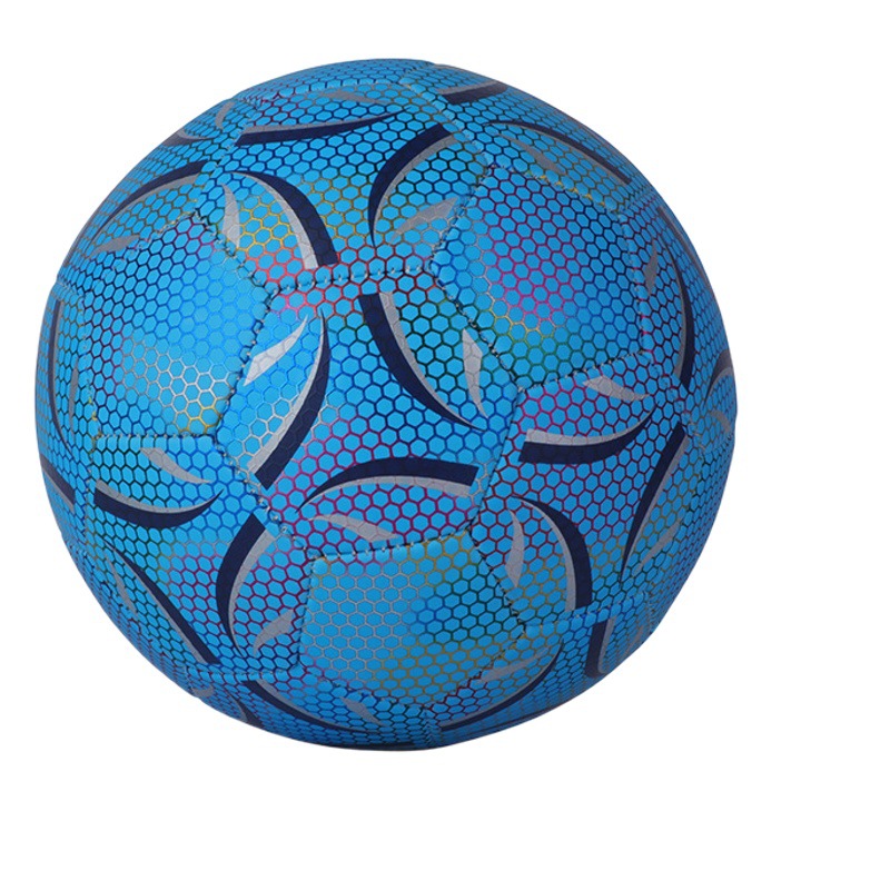 Cross-border luminous football reflective football machine sewing pu youth training competition No. 5 football luminous football Wholesale