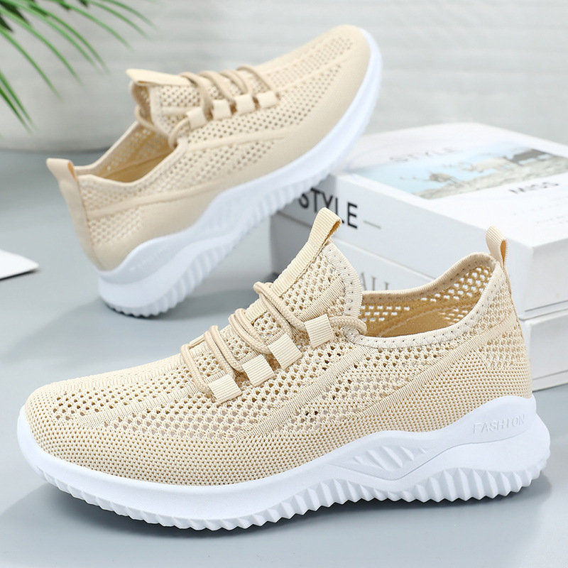 Women's Shoes, New Summer Casual Shoes, Dropshipping, Mesh Shoes, Lightweight Soft-Soled Shoes, Breathable and Comfortable Sports Shoes