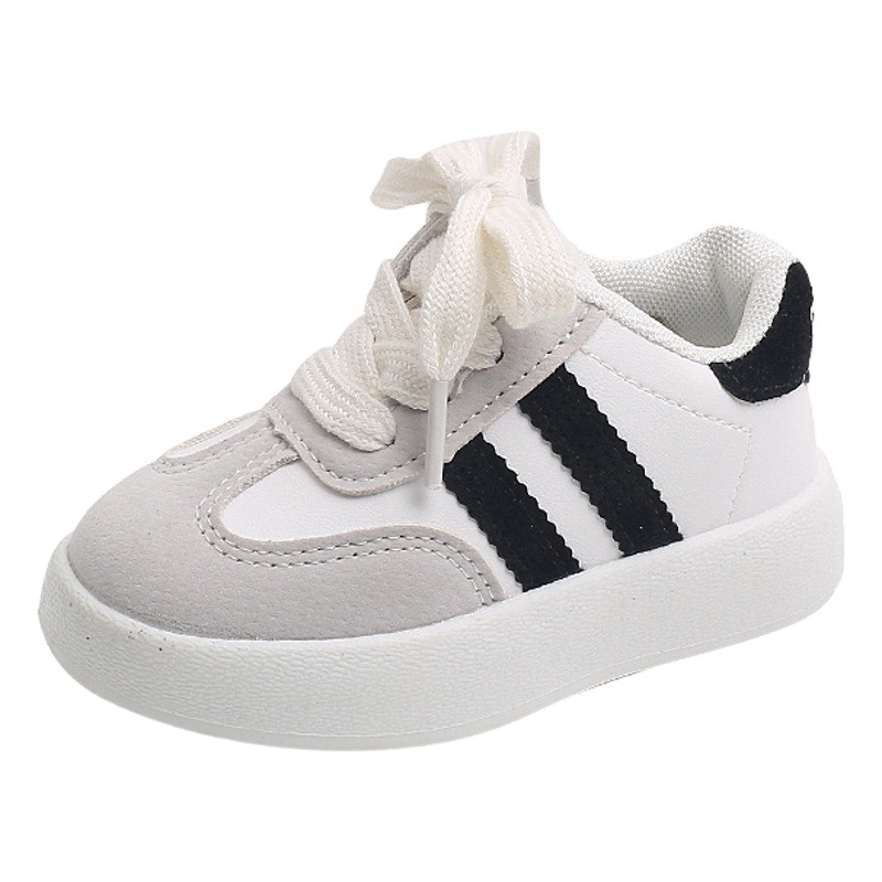 Korean Style Kidsren's Sports Shoes 2024 Autum New Girls' Casual Shoes Boys' Forrest Gump Shoes Fashion Sneakers Soft Sole Trend