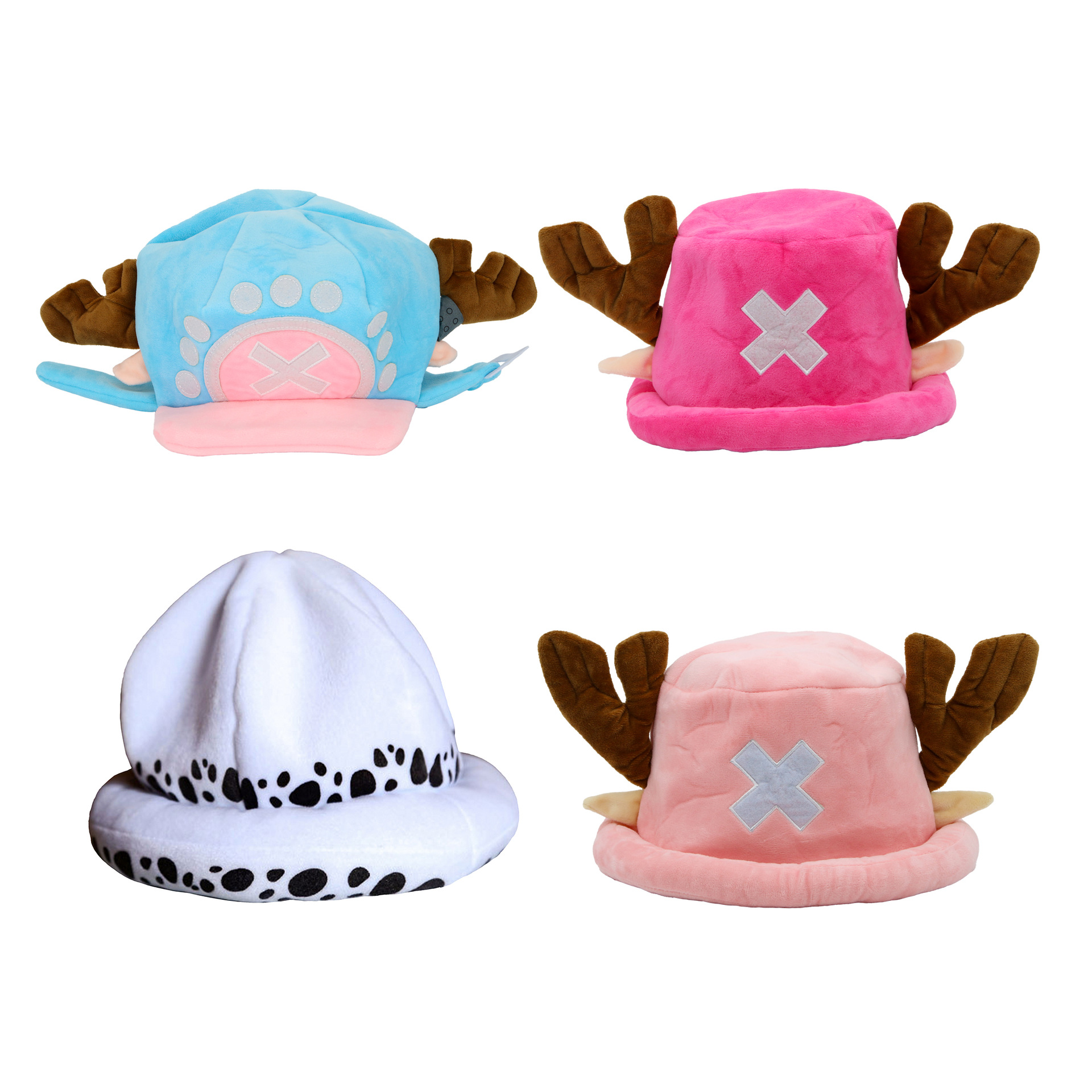 Picture of Cute Girls Anime Hat Cartoon Holiday Gift New Fashion Plush Warm Hat Autumn Winter Hat